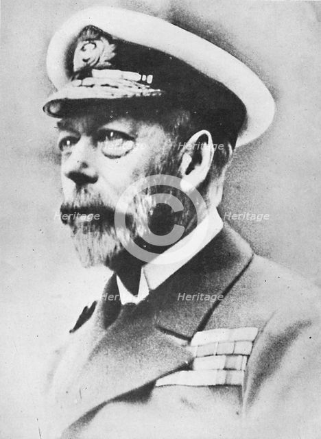 'George V, King of the United Kingdom from 1910', c1936, (1945). Artist: Unknown.