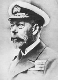 George V, King of the United Kingdom from 1910 c1936, (1945)