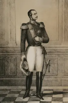George V of Hanover, (1819-1878), King of Hanover, (1851-1866), 1854. Creator: Manuel Iglesias Dominguez