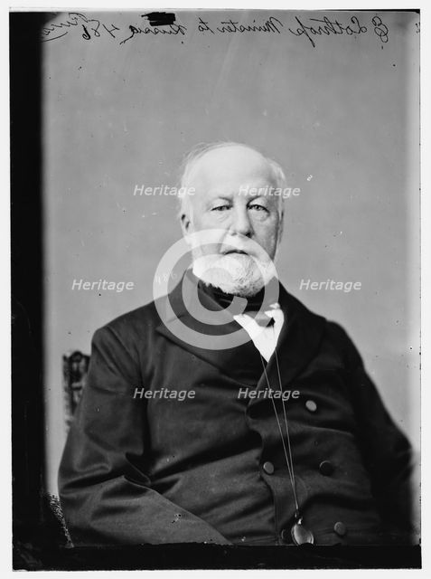 George V. N. Lothrop, Minister to Russia, between 1870 and 1880. Creator: Unknown.