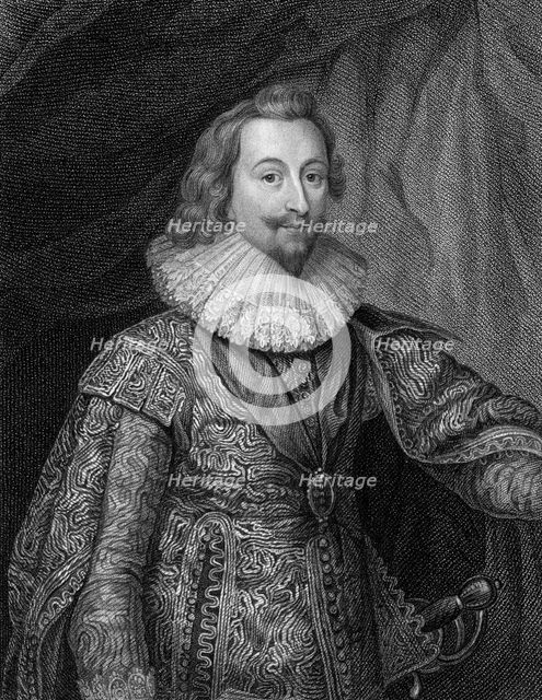 George Villiers, 1st Duke of Buckingham (1592-1628), 1824.Artist: S Freeman
