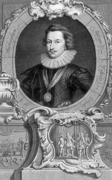 George Villiers, 1st Duke of Buckingham, c1743-c1751. Creator: Jacobus Houbraken