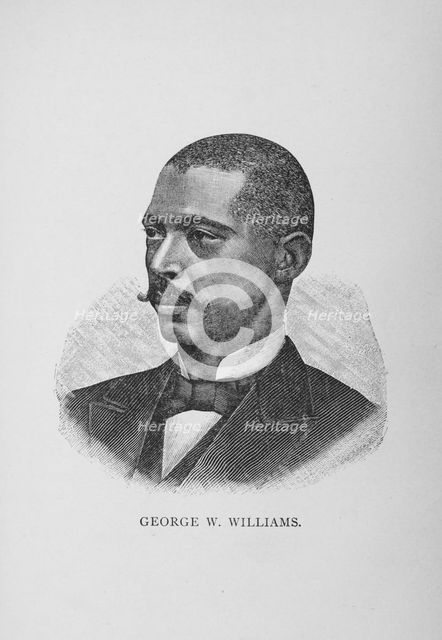George W. Williams, 1887. Creator: Unknown.