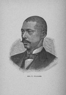 George W. Williams, 1897. Creator: Unknown