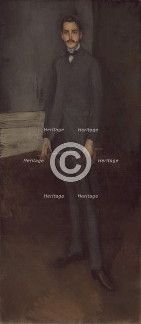 George W. Vanderbilt, 1897/1903. Creator: James Abbott McNeill Whistler.