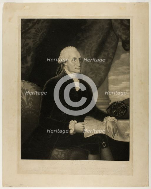 George Washington, 1793. Creator: Edward Savage.