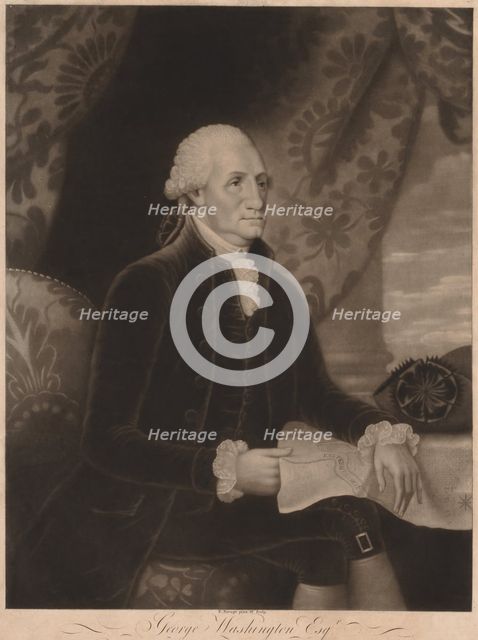 George Washington, 1793. Creator: Edward Savage (American, 1761-1817).