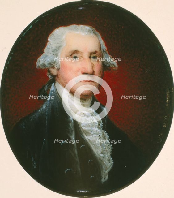 George Washington, 1796. Creator: Birch, William Russell (1755-1834).