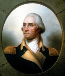 George Washington (1732-99), first President of United States (1789-97). Artist: Rembrandt Peale