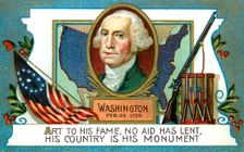 George Washington (1732-1799), American president, 18th century