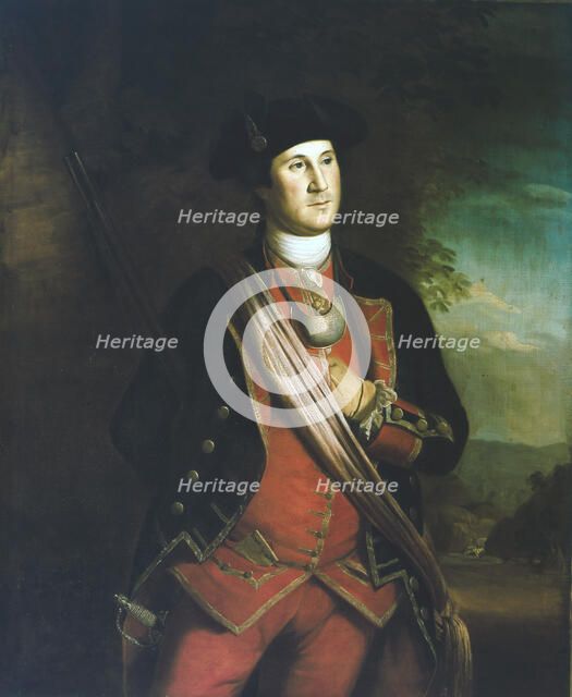 George Washington (1732-1799), First President of the USA. Artist: Unknown