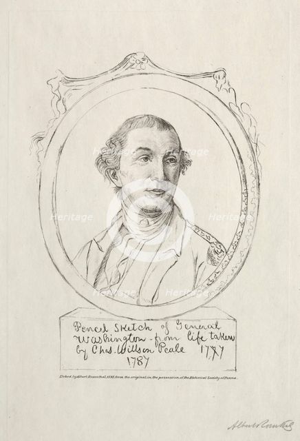 George Washington, 1898. Creator: Albert Rosenthal (American, 1863-1939).