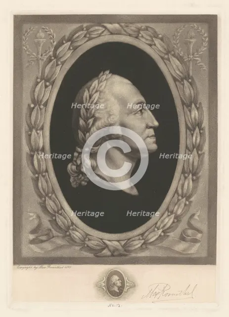 George Washington, 1899. Creator: Max Rosenthal.