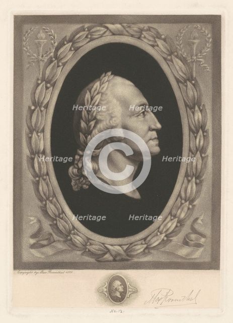 George Washington, 1899. Creator: Max Rosenthal.