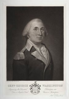 George Washington, 1900. Creator: Max Rosenthal (American, 1833-1918)