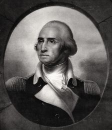 George Washington 19th century. Artist: Rembrandt Peale