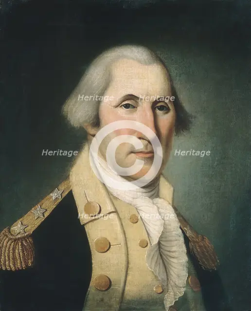 George Washington, ca. 1790. Creator: Charles Peale Polk.
