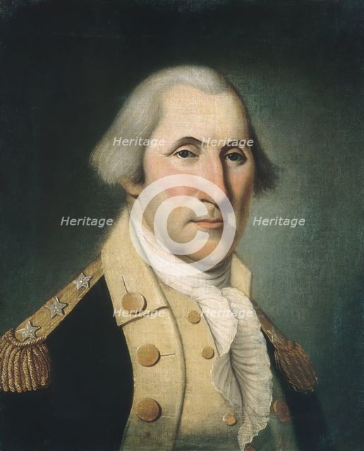 George Washington, ca. 1790. Creator: Charles Peale Polk.
