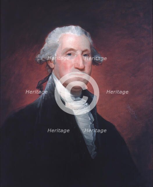 George Washington, ca. 1798-1800. Creator: Gilbert Stuart.