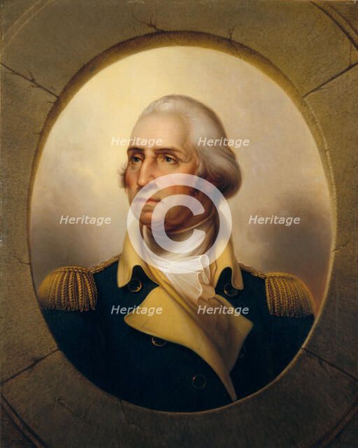 George Washington, ca. 1846. Creator: Rembrandt Peale.