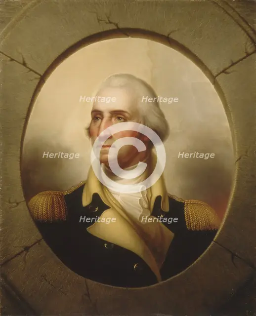 George Washington, ca. 1846. Creator: Rembrandt Peale.