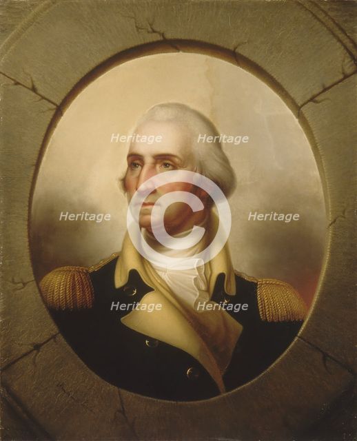 George Washington, ca. 1846. Creator: Rembrandt Peale.