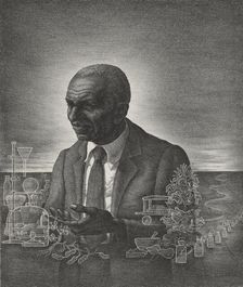 George Washington Carver, ca.1935 - 1943. Creator: Nicholas Panesis
