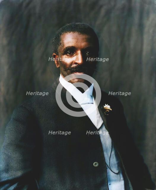 George Washington Carver, Tuskegee Institute, Alabama, 1906. Creator: Frances Benjamin Johnston.