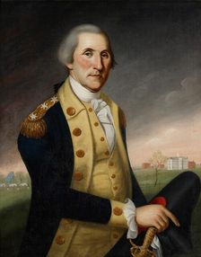 George Washington at Princeton, about 1788. Creator: Charles Willson Peale