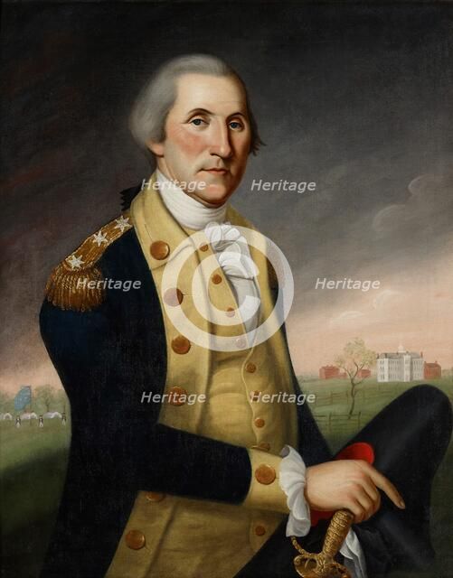 George Washington at Princeton, about 1788. Creator: Charles Willson Peale.