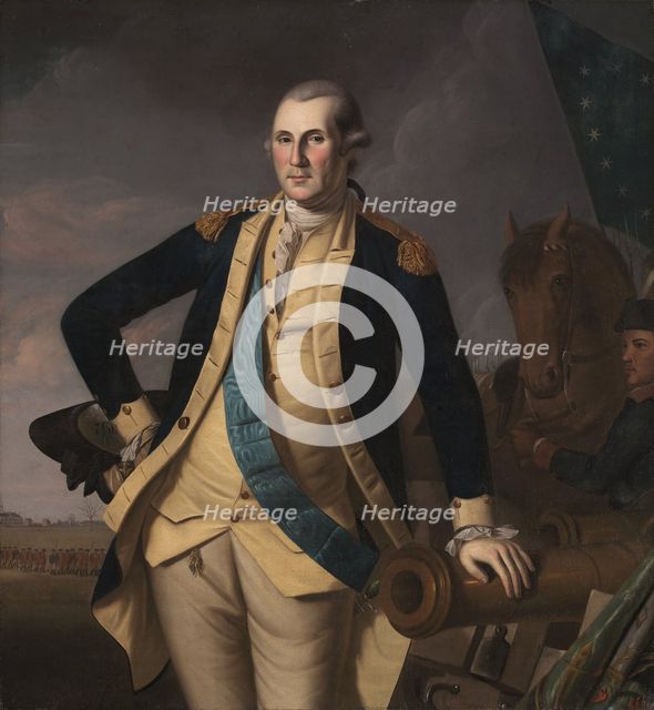 George Washington at the Battle of Princeton, c. 1779. Creator: Charles Willson Peale (American, 1741-1827); Workshop, and.