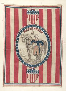 George Washington Banner, c. 1939. Creator: Michael Trekur