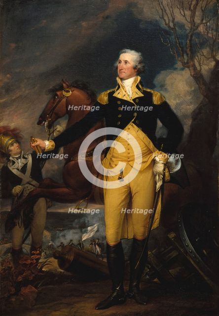 George Washington before the Battle of Trenton, ca. 1792-94. Creator: John Trumbull.