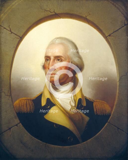 George Washington, c. 1850. Creator: Rembrandt Peale.