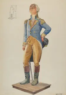 George Washington, c. 1936. Creator: Edward Grant