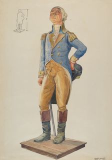 George Washington, c. 1936. Creator: Edward Grant