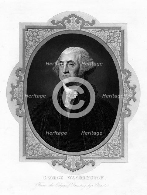 George Washington, first President of the United States, 19th century. Artist: Unknown
