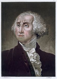 George Washington, first President of the United States of America, (c1820). Creator: Gallo Gallina