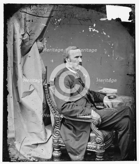 George Washington Julian, between 1860 and 1875. Creator: Unknown.