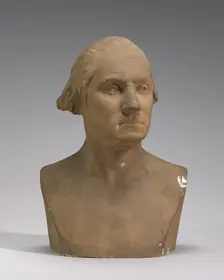 George Washington, model 1785, cast 1849/1859. Creator: Clark Mills