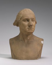 George Washington, model 1785, cast 1849/1859. Creator: Clark Mills