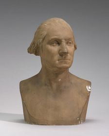 George Washington, model 1785, cast 1849/1859. Creator: Clark Mills