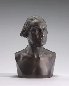George Washington, model 1785, cast 1850/1877. Creator: Clark Mills