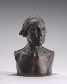 George Washington, model 1785, cast 1850/1877. Creator: Clark Mills