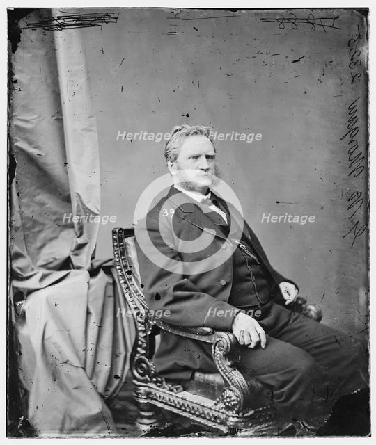George Washington Morgan of Ohio, between 1860 and 1875. Creator: Unknown.
