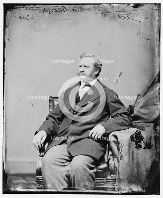 George Washington Morgan of Ohio, between 1860 and 1875. Creator: Unknown.