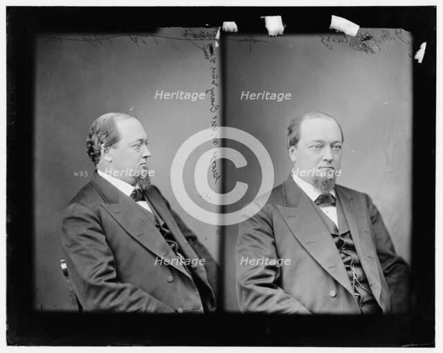 George Washington McCrary of Iowa, c.865-1880. Creator: Unknown.