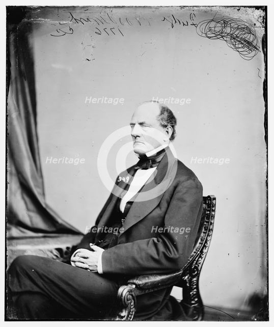 George Washington Woodward of Pennsylvania, between 1860 and 1875. Creator: Unknown.