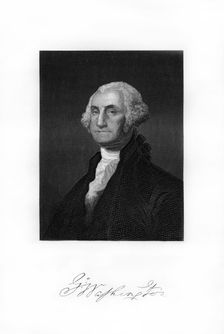 George Washington, the first President of the United States, 1872