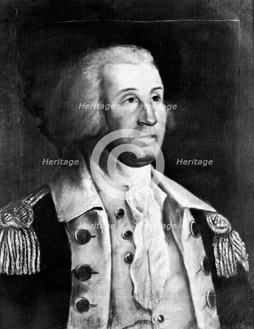 George Washington, the first President of the United States, (late 18th-early 19th century).Artist: William Dunlap
